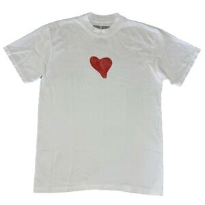 Shawn Mendes T Shirt S White Heart‎ On The Road Again Tour OTRA 2025 NEW *spots